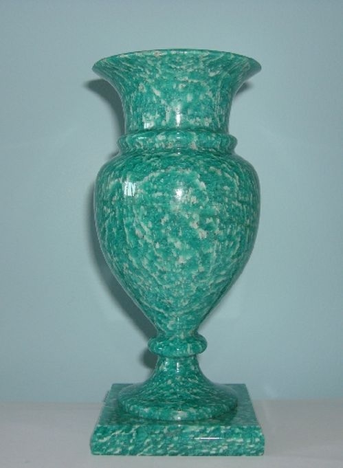 Амазонит фото ваза